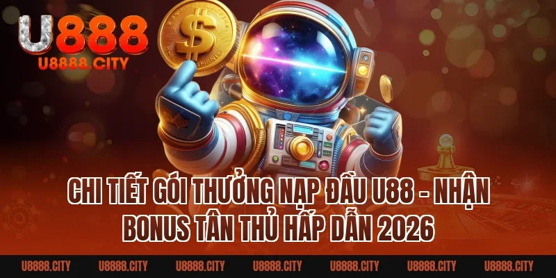 Thưởng Nạp Đầu U88 - Nhận Bonus Tân Thủ Hấp Dẫn 2026 2 Chi tiết gói Thưởng Nạp Đầu U88 - Nhận Bonus Tân Thủ Hấp Dẫn 2026