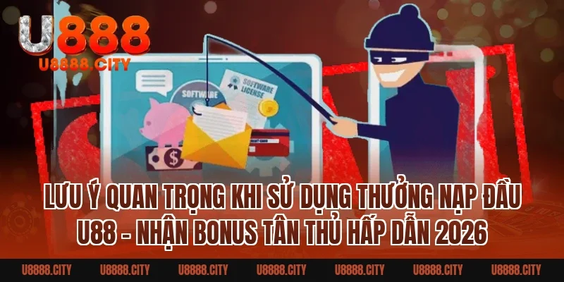 Thưởng Nạp Đầu U88 - Nhận Bonus Tân Thủ Hấp Dẫn 2026 5 Lưu ý quan trọng khi sử dụng Thưởng Nạp Đầu U88 - Nhận Bonus Tân Thủ Hấp Dẫn 2026